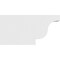 Ekena Millwork Standard Newport Architectural Grade PVC Rafter Tail, 5"W X 8"H X 16"L RFTP05X08X16NEW - alternate 2